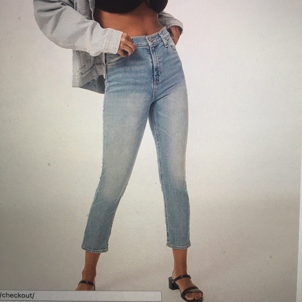 BDG high rise girlfriend jean